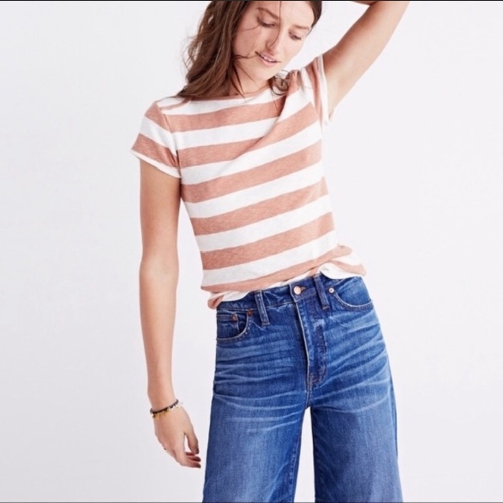 Madewell striped top - sz m